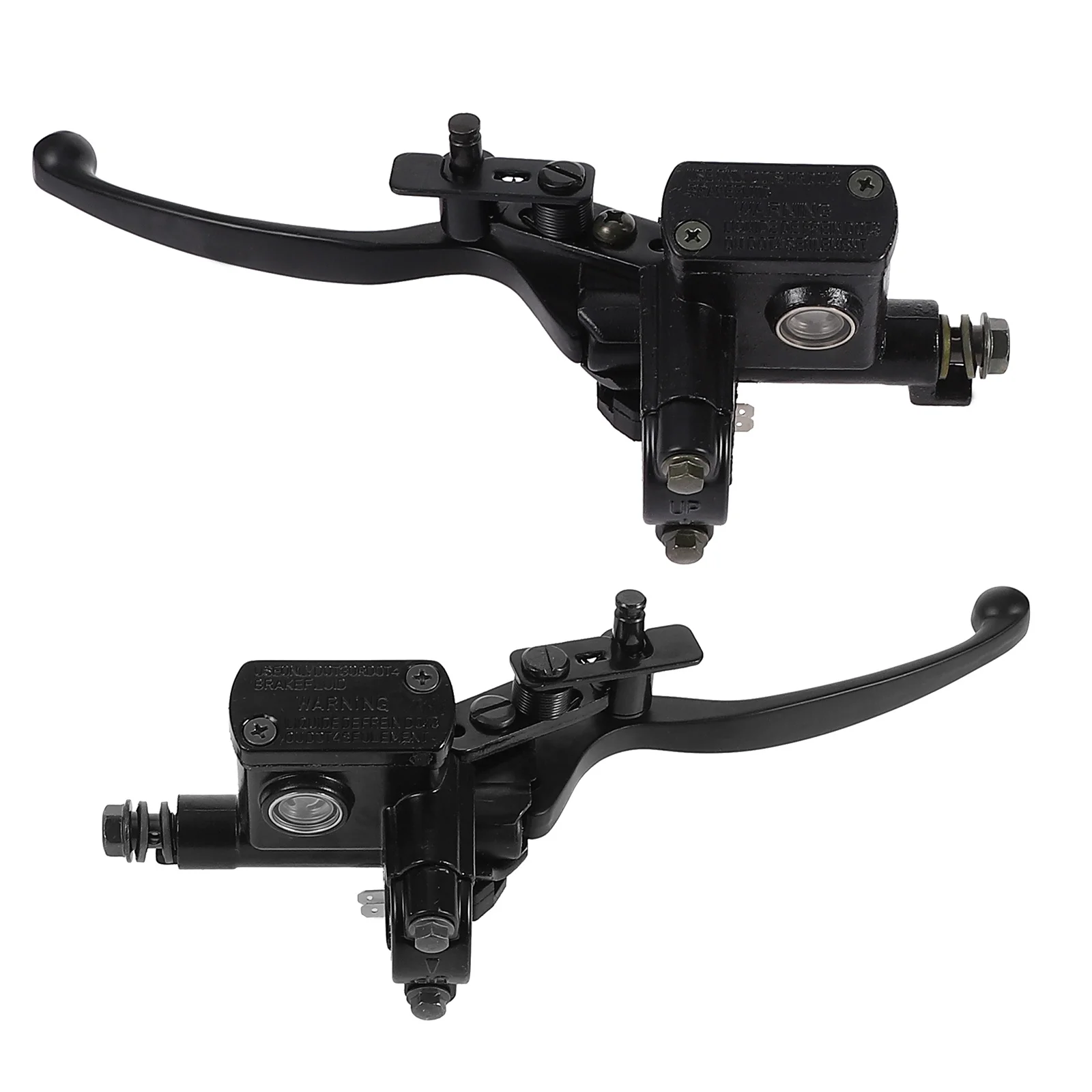 

1Pair Atv Front Hydraulic Brake Lever Master Cylinder Durable Easy Grip Parking Lever Front Hydraulic Brake Master