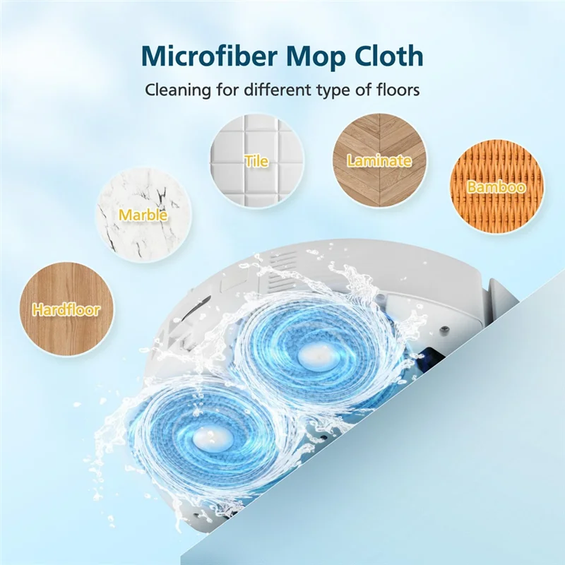 

Stable-Ultimate Cleaning Accessories For Roborock Qrevo Curv/Edge: Main Brush, Mop Pads, Vacuum Bags For Efficient Cleaning