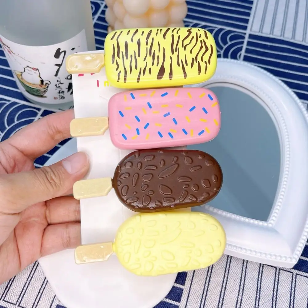 Headwear For Girls Simulation Food Duckbill Clip Ice Cream Hairpin Hair Accessories Women Hair Clip Korean Style Barrettes