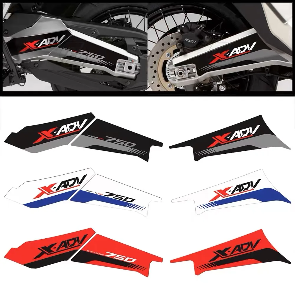 

For Honda X-ADV 750 2021-2024Motorcycle Swingarm Protection Sticker Kit