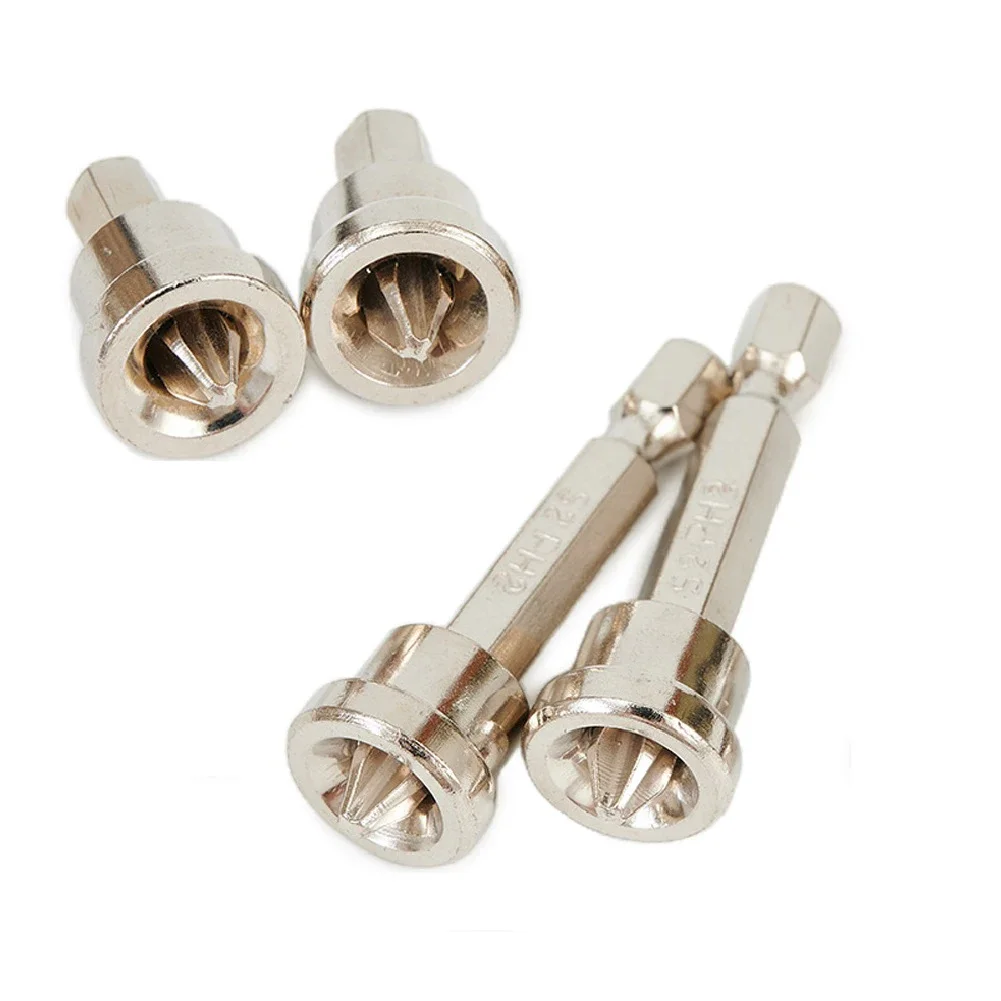 마그네틱 스크루드라이버 드라이월 스크루드라이버 25mm 25x15mm 6.35mm/1/4" 육각 크롬 바나듐 강철 드라이월 스크루드라이버