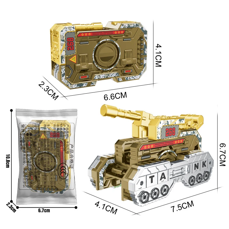 Transformação criativa série militar carro brinquedos fidget mão spinner antiestresse adulto brinquedo sensorial dedo spinners giroscópio crianças presente