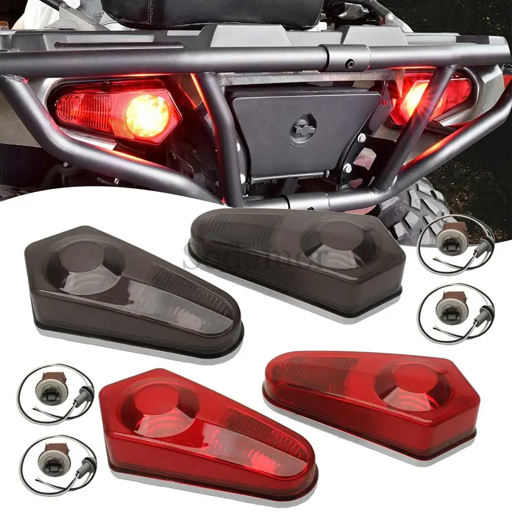 

Motorcycle UTV ATV LED Rear Tail Light / Tail Lamps Housing for RZR Trail 570 Premium 2020-2021,570 EPS 2018-2019,900 2014