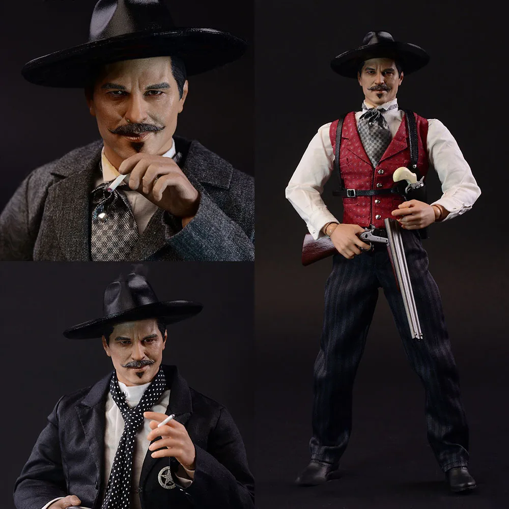 

Redman Toys Rm052 Rm053 Rm054 1/6 Cowboy Male Soldier Gentleman Full Set Town Mayor Collectible Figure 12" Action Figure Model