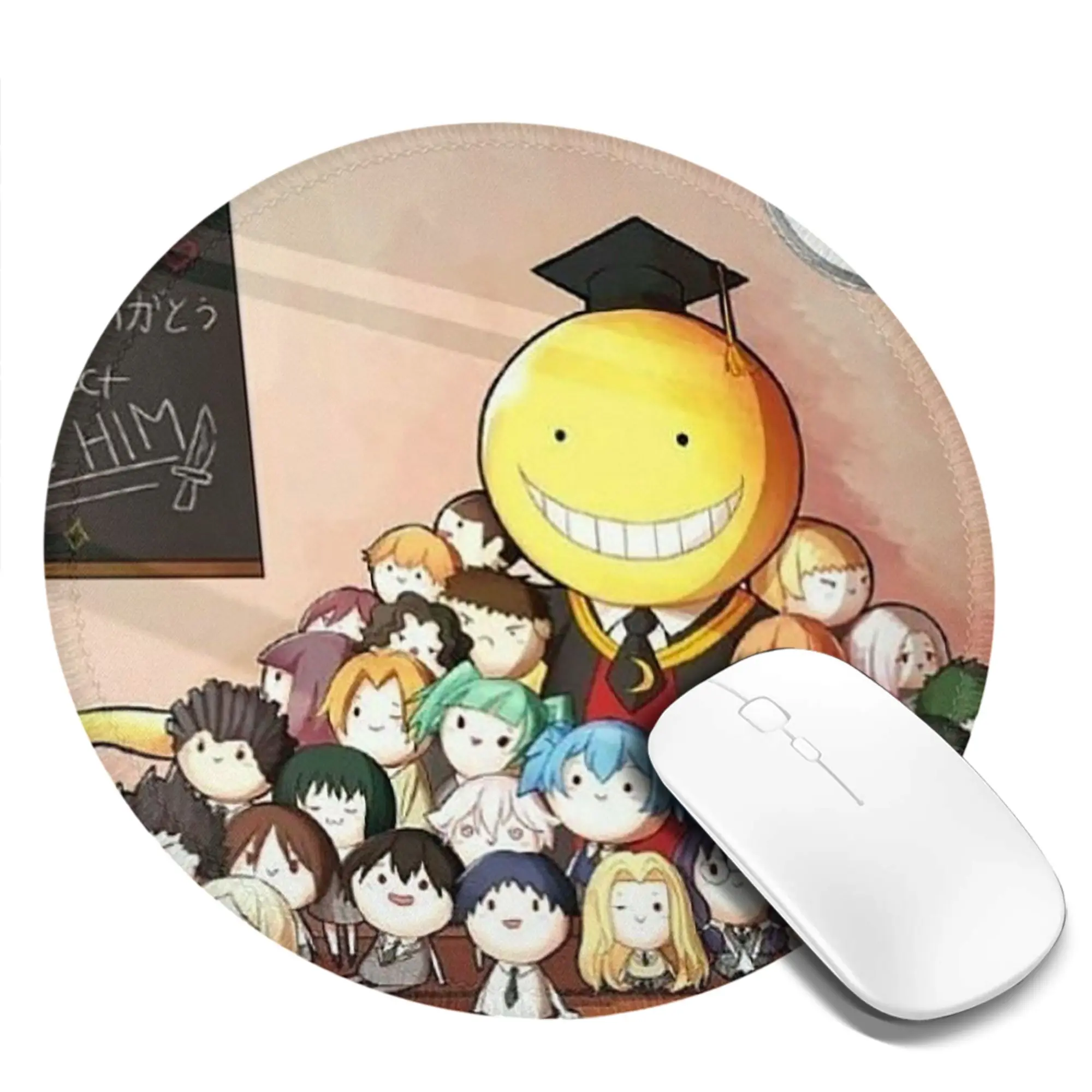 Assassination Classroom Octopus Koro Sensei Mouse Pad Computer Keyboard Mouse Mat Gamer Laptop Desk Mat Accessories Table Mats