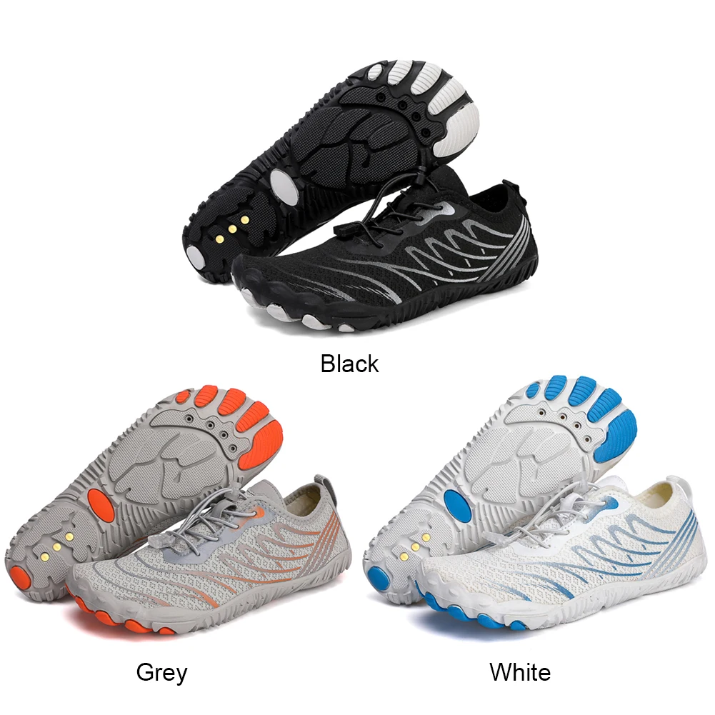 Zapatos de puesta a tierra con zapatos conductores de cobre con conexión a tierra, zapatos acuáticos flexibles y transpirables, zapatos ligeros descalzos para deportes acuáticos