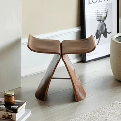 Nordic Creative Design Butterfly Chair, Side Table, Corner Table, Living Room Stool, Art-Stool, Bathroom Chair, Home Furniture