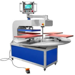 Fully Automatic Turntable Four-Station Heat Press Machine