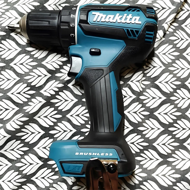 

10MM Compact Cordless Tool Multi-function Screwdriver Impact Brushless Drive Rechargeable Brushless Drill Makita DDF485