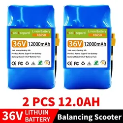 Original 36V 12000mAh 10s2P Battery Is The Lithium-Ion Battery Of The Self-Balancing Suspension Plate Unicycle.