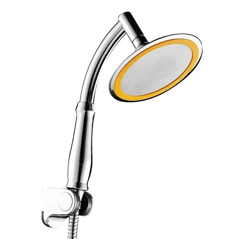 4 Inch Adjustable 2 Mode ABS Bathroom Shower Head Ultra-Thin Large Rainfall Shower Head High Pressure Hand Held Shower Head