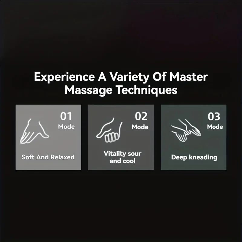 2026 جديد مدلك الرقبة الكهربائية ومدلك الظهر الكهربائية تدليك الأنسجة العميقة 4D تصميم يشبه النخيل يخفف الألم ويسترخاء العضلات #5