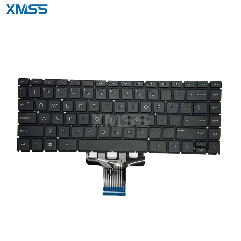 NEW US Keyboard For HP Pavilion X360 14m-cd0001dx 14m-cd0003dx Black No Backlit