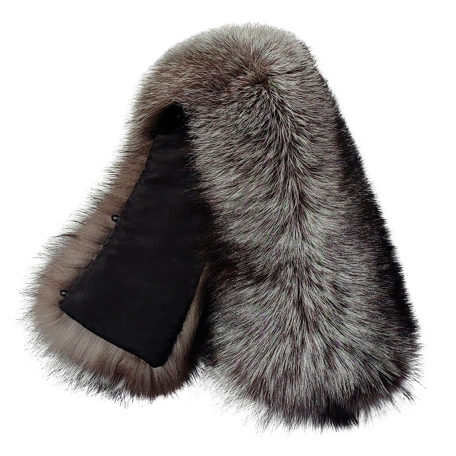 autentico-collar-de-piel-de-zorro-plateado-100-real-para-mujer-bufanda-peluda-calida-de-invierno-cuello-de-piel-natural-decoracion-para-abrigo-envolturas-unisex