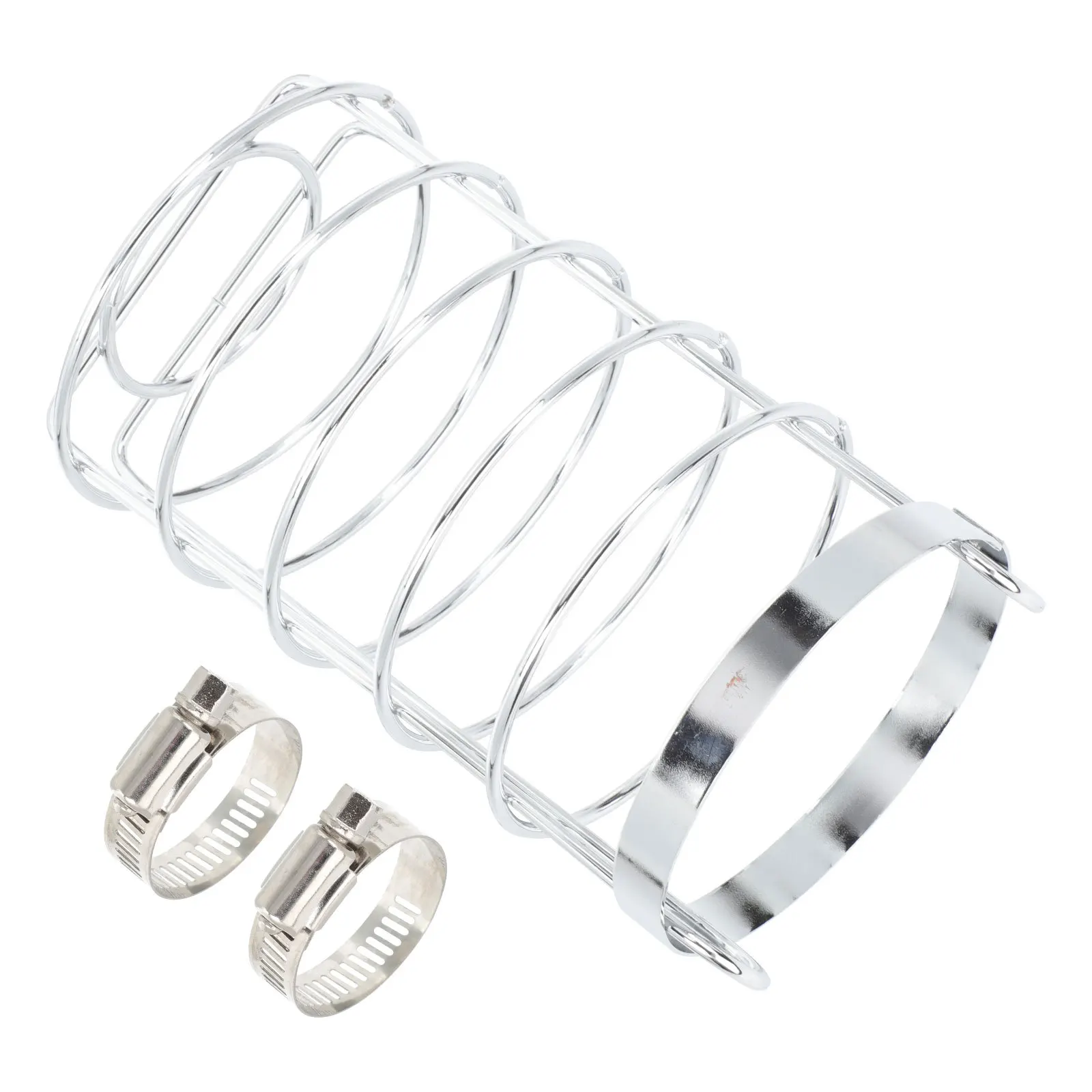 1Set Stainless Steel Bike Water Bottle Holder Smooth Edge Cup Holder for Bicycle Motorcycle Riding Outdoor Convenient Storage