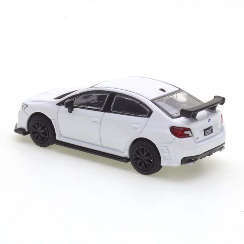 JKM-Subaru STI Simulação Modelo de Carro, Estática Colecionáveis Ornamentos, Pequeno Modelo Diecast, Coleção Toy, Presente, 1:64