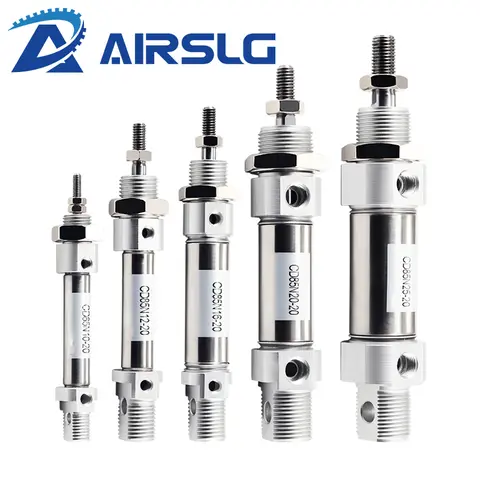 AFR marque normes ISO CD85N10 12 16 20 25-60 80 100-A cylindre d'air Standard Double effet simple tige Mini cylindre
