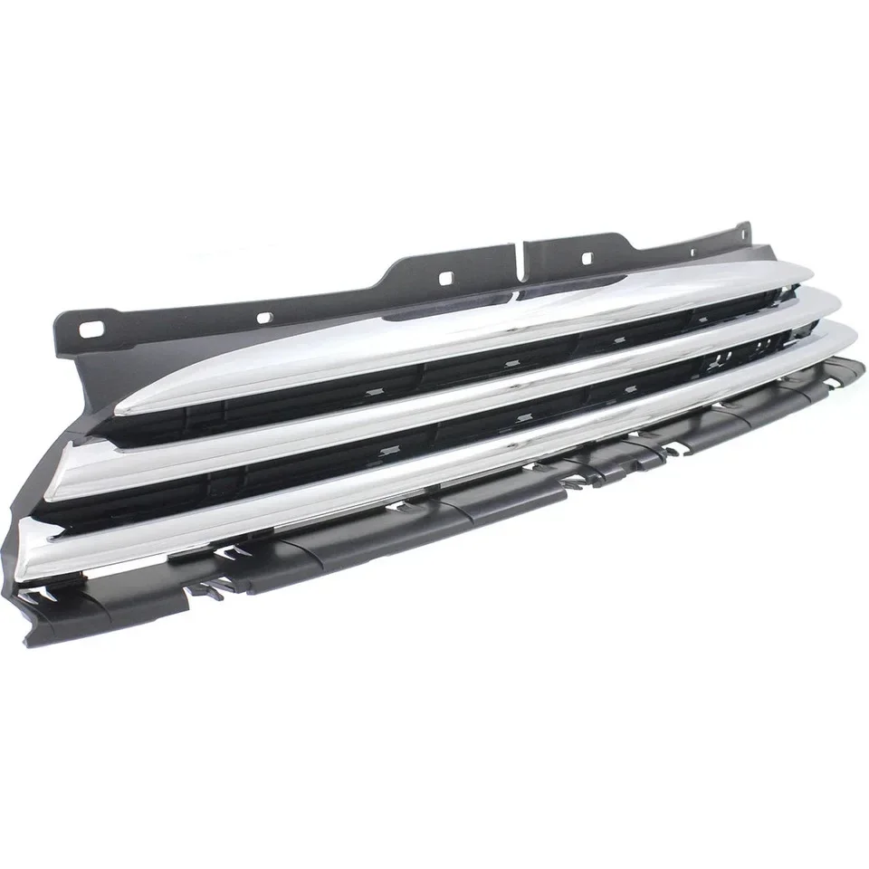 Auto-Frontgrill-Stoßstangenabdeckung, Zierleiste, Spoilerrahmen, für BMW MINI R56 R55 R57 2011–2015, 51117317264, Auto-Stoßstangen-Waben-Netzgrill