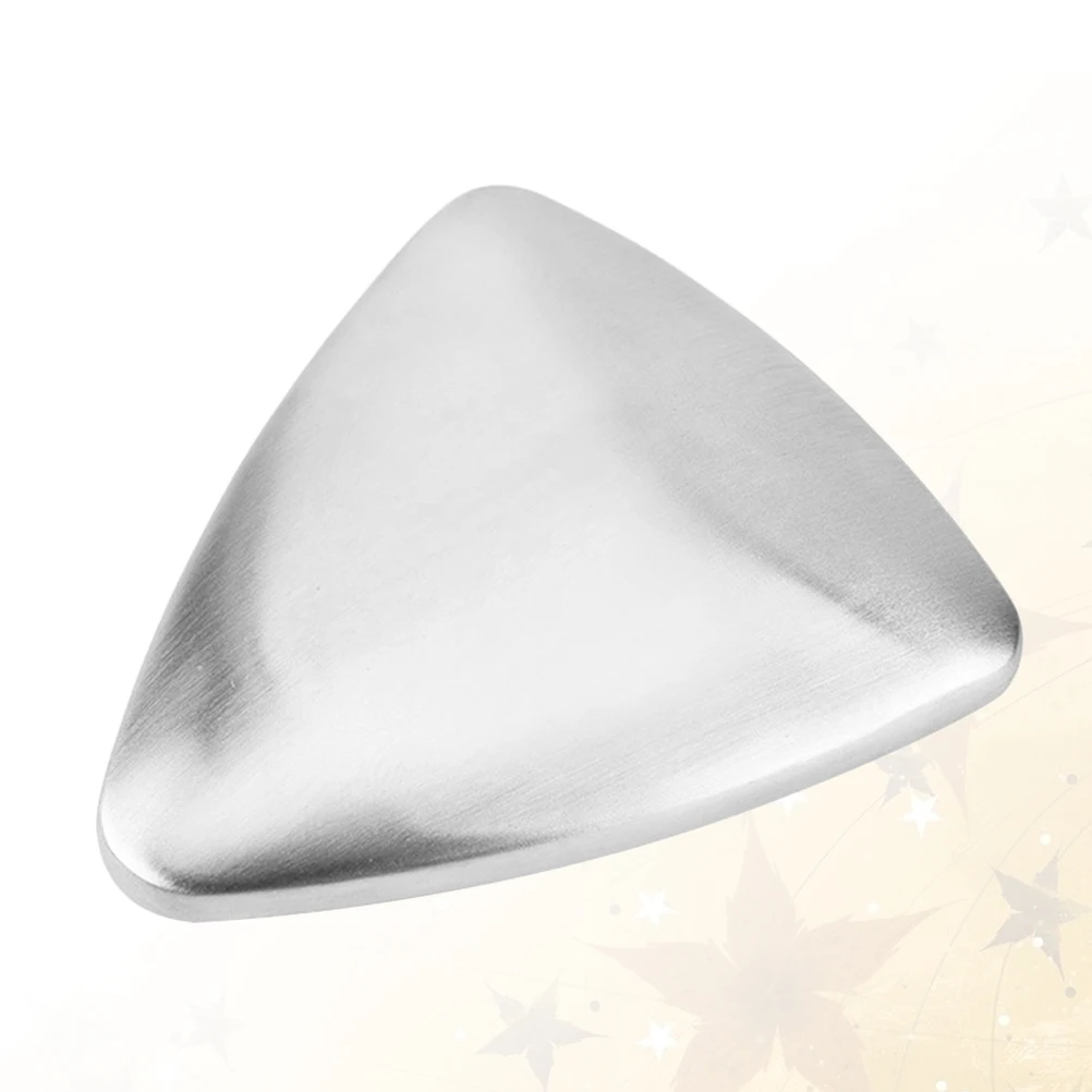 

1pc Stainless Steel Odor Removing Soap Bar Kitchen Hand Rub Cleaner For Garlic Fish Onion Smell Durable Polished Long