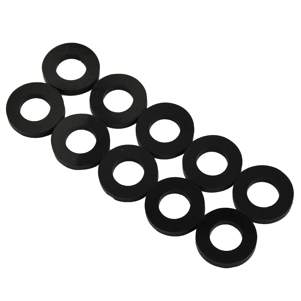 Silicone Rubber Gasket 10Pcs Black For Sodaclub For Sodastream Nozzle Repair Adapter Kit Replacement Seals  Silicone