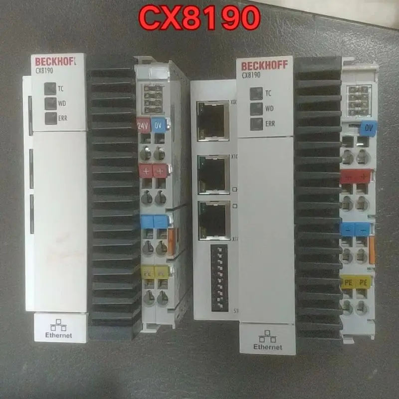 Second-hand CX8190 PLC host function test is normal. Latest Pricing for 2026