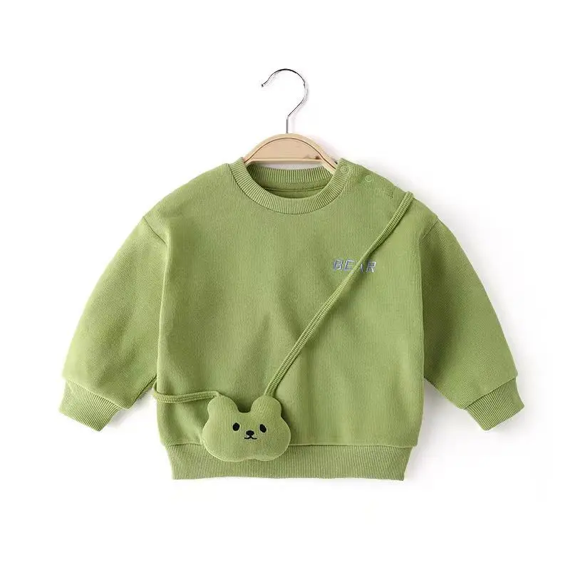 Baby Clothes Thin Style Infant Girls Pullover 2024 Autumn Long-sleeved Baby Girl Hoodies Casual Top Toddler Sweatshirts 0-3 Y