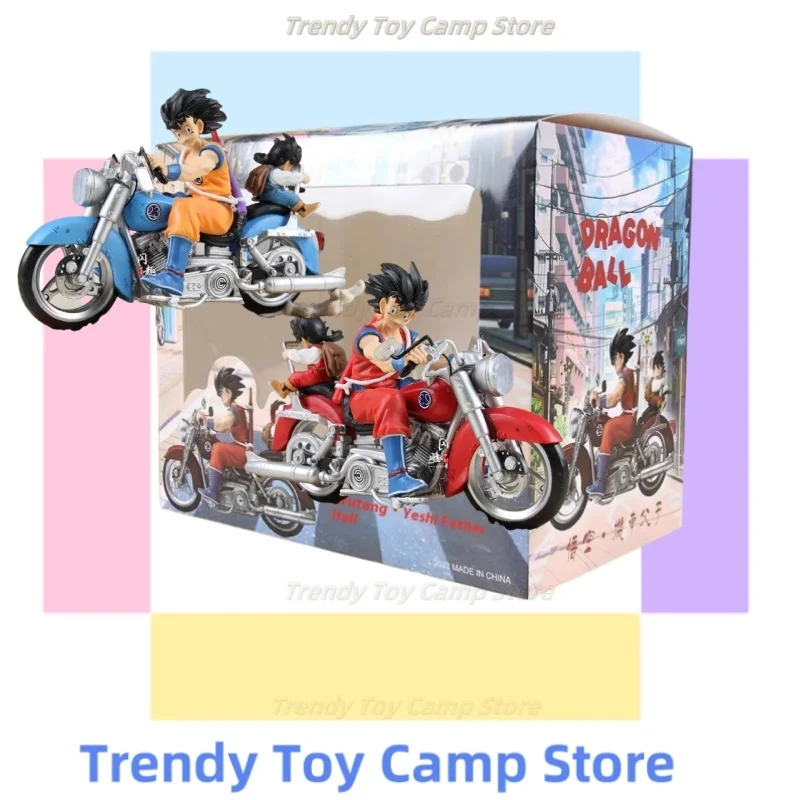 

Dragon Ball Gk Мотоцикл Отец Сон Гоку Гохан Статуя Мотоцикла ПВХ Фигурка Модель Коллекционный Настольный Орнамент Игрушки Подарок