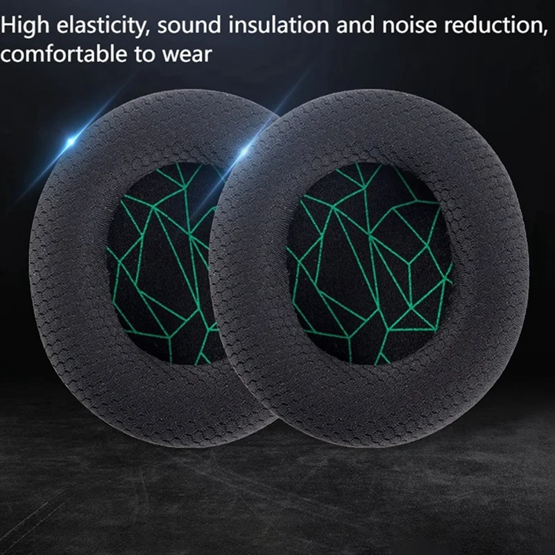 2 pezzi per cuscinetto per cuffie STEELSERIES ARCTIS, per cuscinetto per cuffie STEELSERIES ARCTIS 3/5/7/9Pro, memory foam