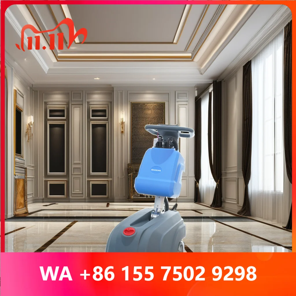 wing floor scrubber washer, 24 oltage and 150 rpm speed, sui for high traffic areas