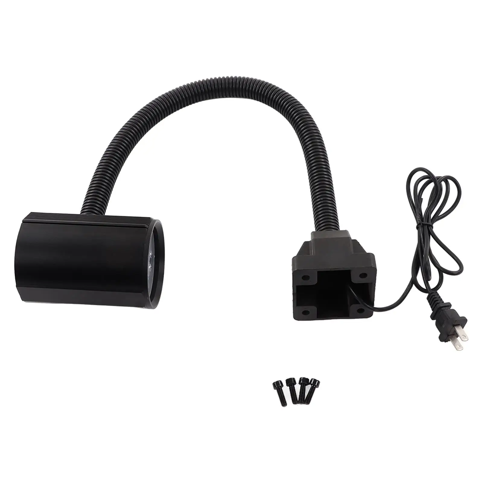 

Flexible Gooseneck Work Light 100240V 5W Easy Install Aluminum Rust Resistant Bright for lathe Machine