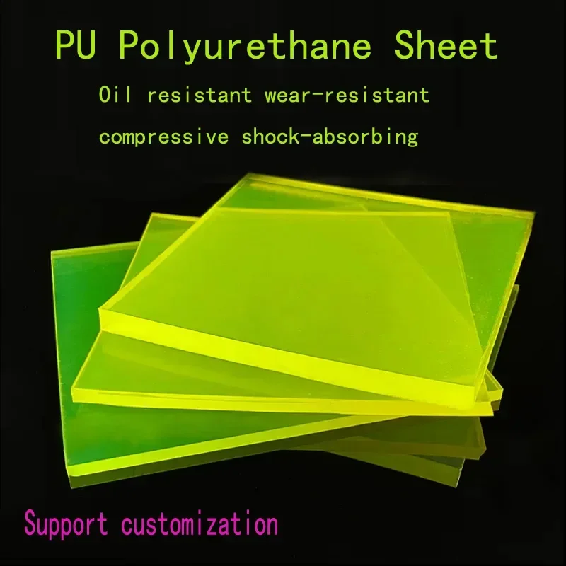 Płyta poliuretanowa PU o wysokiej elastyczności, grubość 1/2/3/4/5/6/8/10/12/15/20mm, szerokość 100-500mm, płyta imitująca ścięgno wołowe.