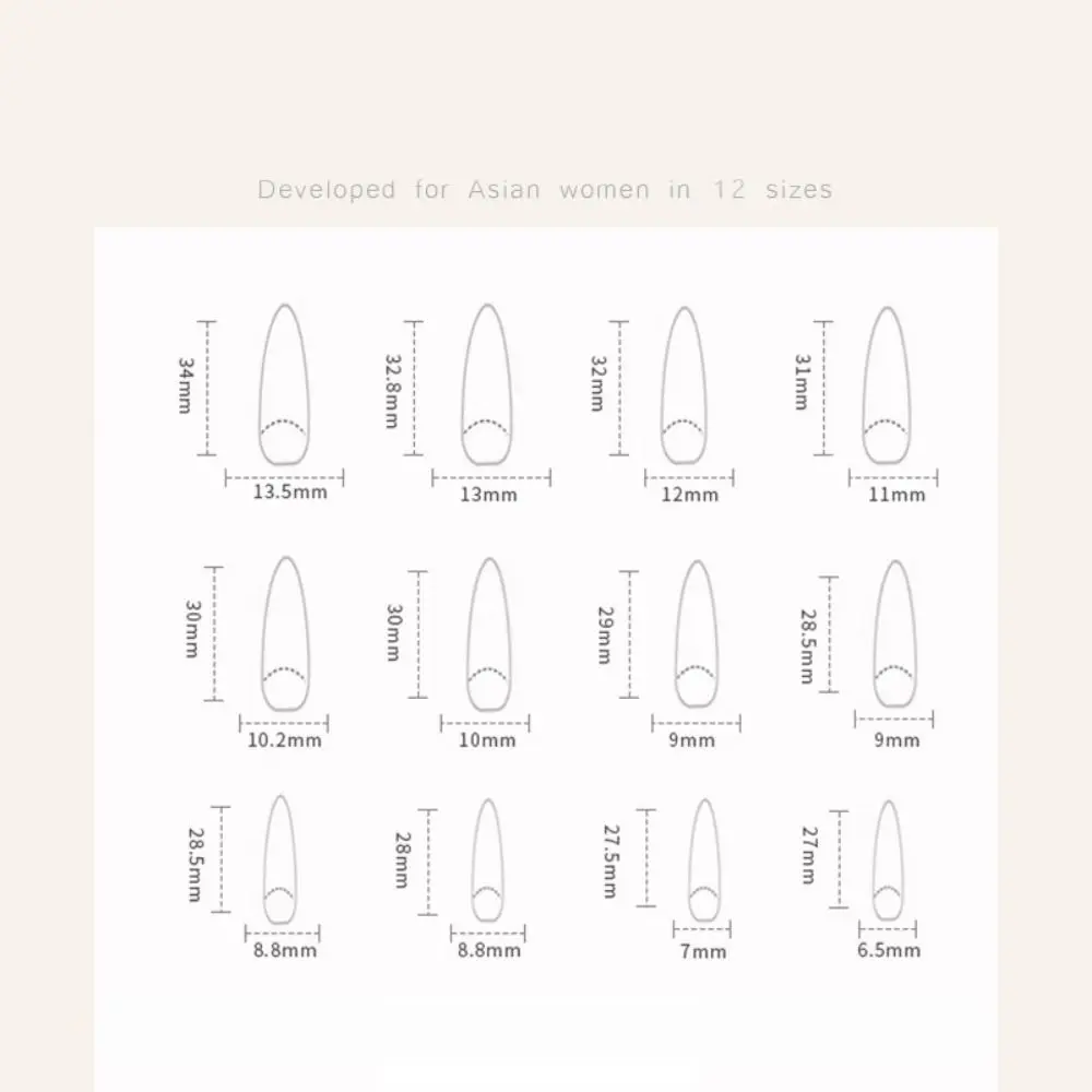 Faux ongles Stiletto longs en amande pour femmes, 24 pièces, avec rayures irrégulières, détachables, doux et frais, à pression