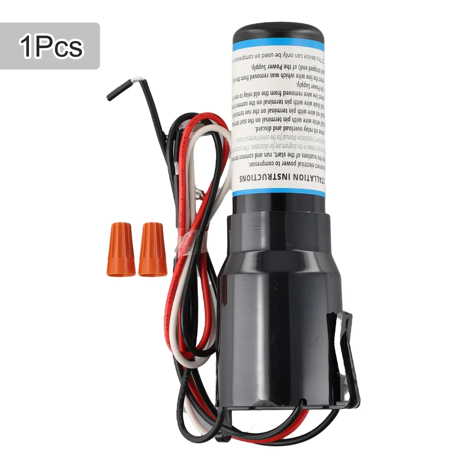 

RCO410 3 In 1 Compressor Refrigerators Hard Start Capacitor Kit And-Wire Nuts For RSIR,for CSIR,for PSC,for CSR Replaces RCO410
