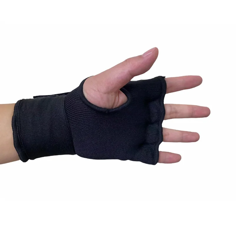 2pcs Boxing Gloves Thickened Sponge Protecting Fist Peak Boxing Training Gloves MMA Muay Thai Training Quick Wrapping Bandage