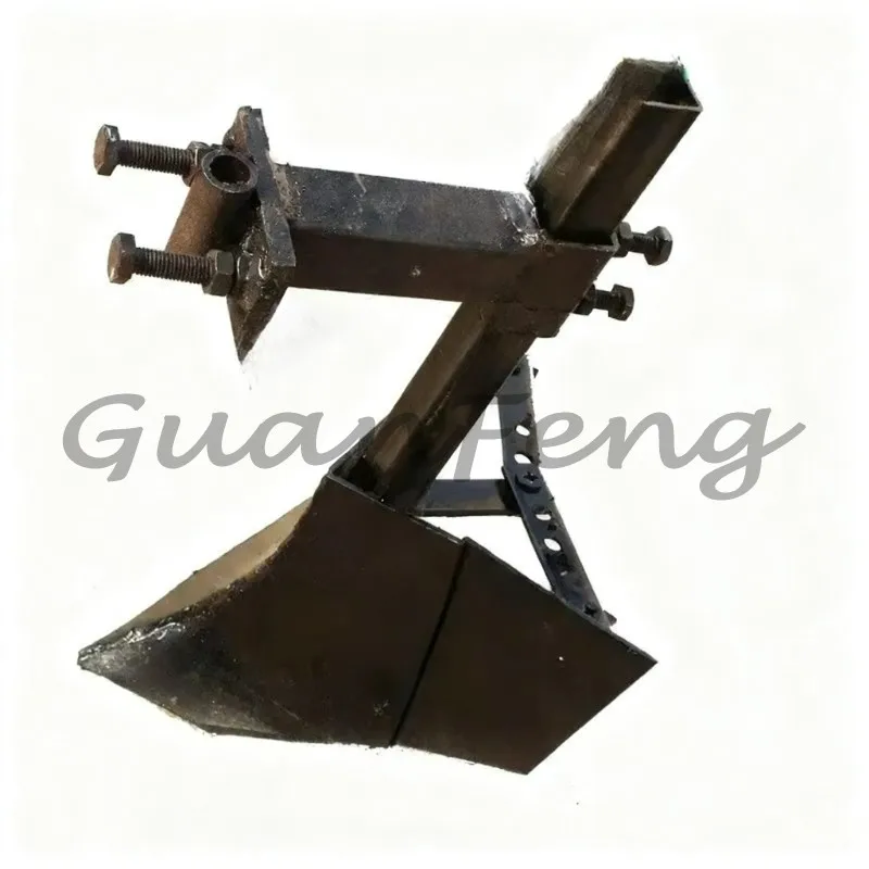 Adjustable Furrow Plow Complete Accessories Small Agricultural Ditching Plow Matching Micro Tiller Farm Machinery Parts