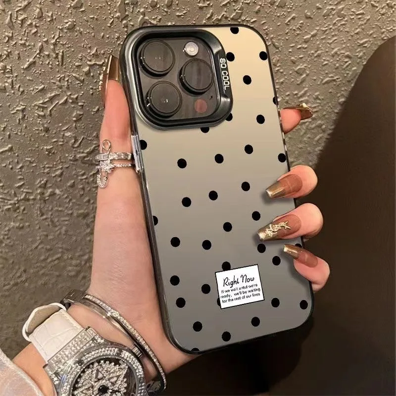 

INS Polka Dot Phone Case For Samsung A54 A35 A55 5g A16 A25 A06 A34 A15 Case Galaxy S22 S23 S24 S25 Ultra IMD Shockproof Cover