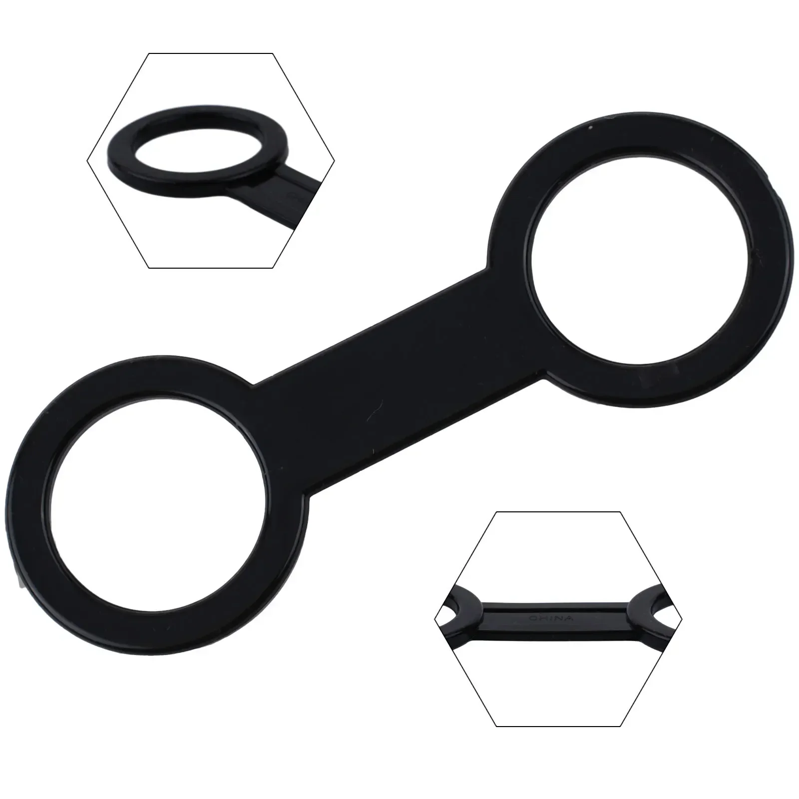 Diving Tube Holder Retainer Clip Silicone Snorkel Strap Black Color Diving All-dry Keeper Holder Quick Release Design