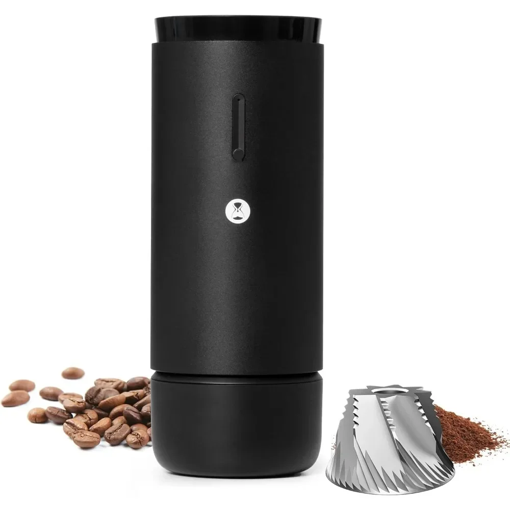 

TIMEMORE Electric Coffee Grinder Portable - Adjustable Burr Grinder with 30 Precise Settings, Auto Stop & Clog Protection for Es