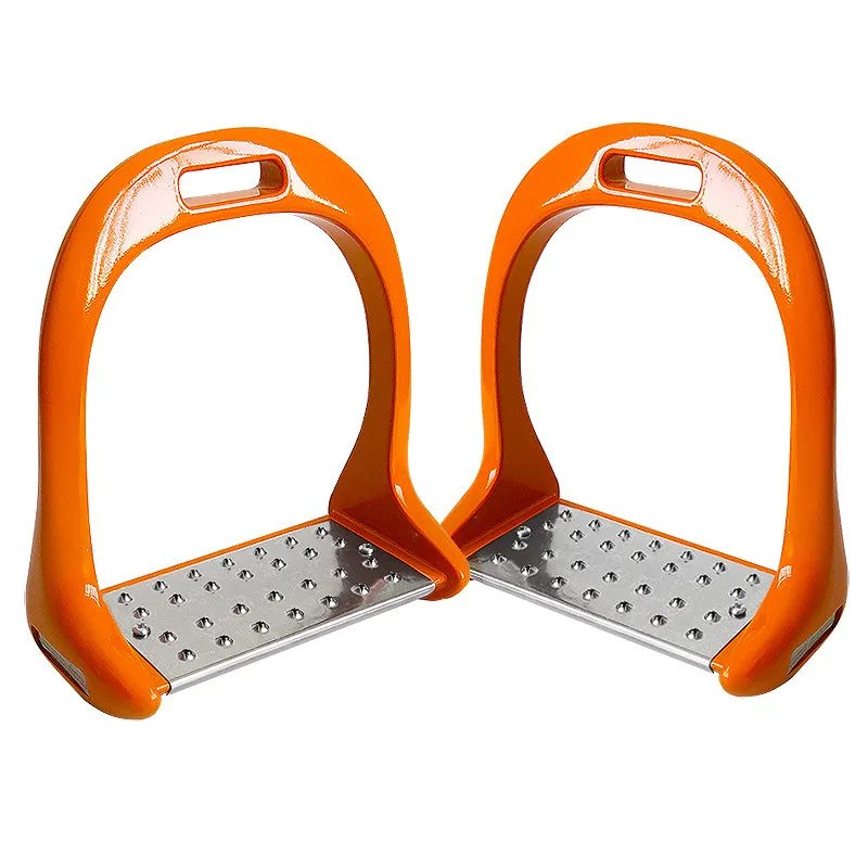 colored-aluminum-alloy-stirrups-with-stainless-steel-anti-slip-pedals-high-bearing-capacity-over-400-kg-for-equestrian-use