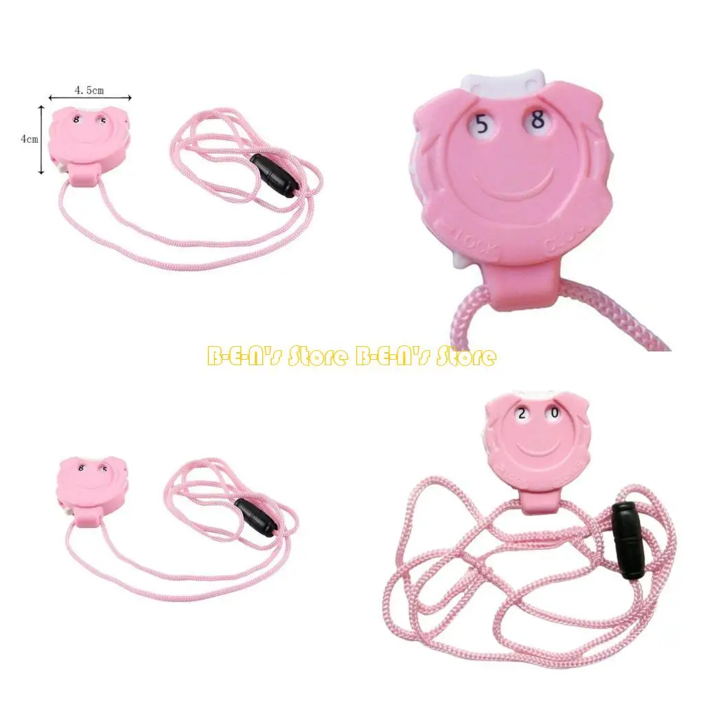 Y1AD Cartoon Face Crochet Knit Marker Knitting Row Counter Pendant Manual Knitting Tools Accessories Mini Kacha-Kacha