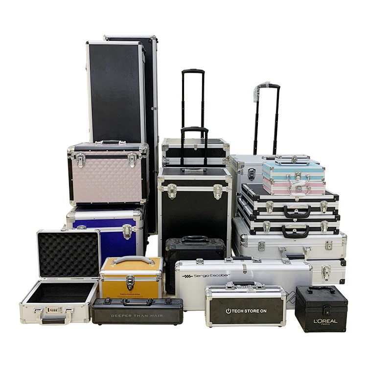 xx-Factory Wholesale Quakeproof Transport Tool Case Shock 75 Inch TV in Road Case Drum Flight Case Aluminium