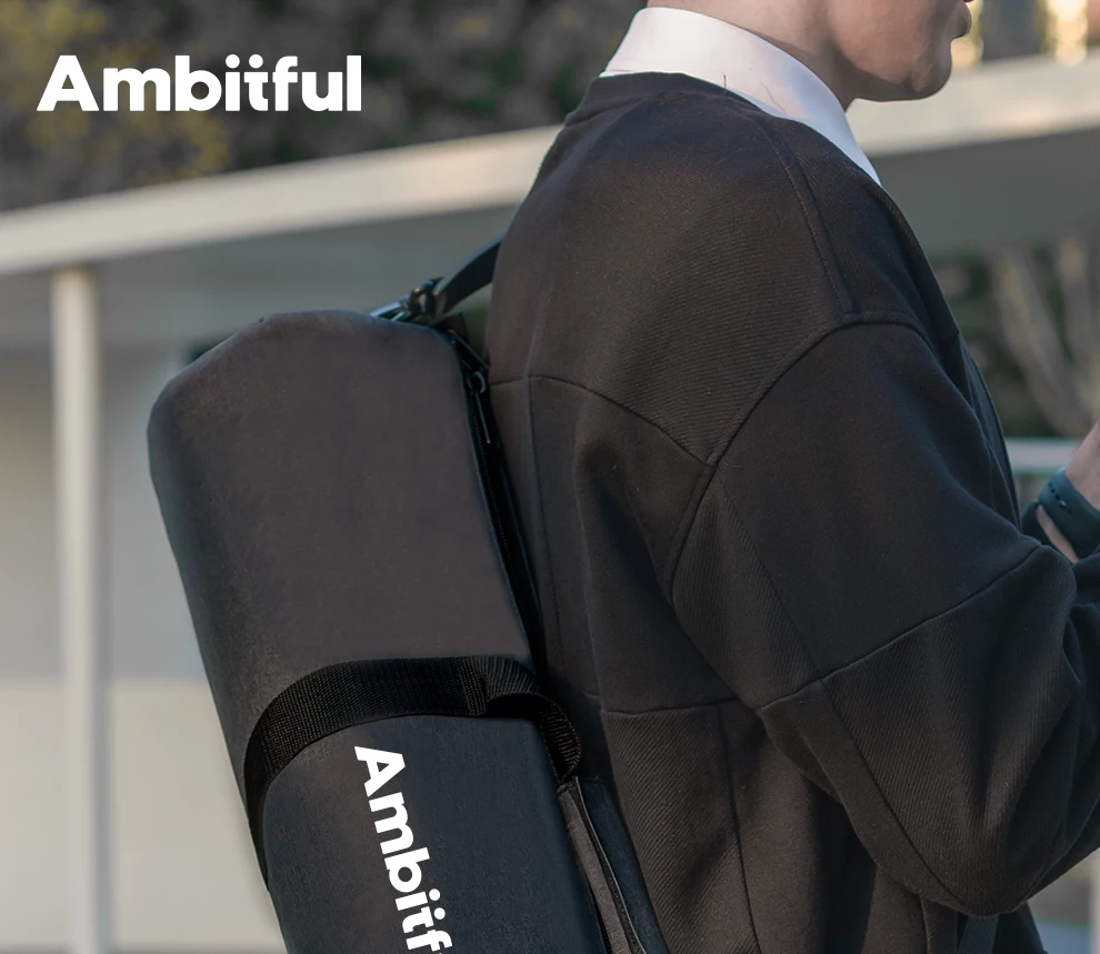 NEUE 50/60/70//80/90/100/110/120/130/140cm Einbeinstativ-Stativtasche Tragbare Schultergurt-Tragetasche TB PRO für gepolsterte Lichtstative – Detail 1