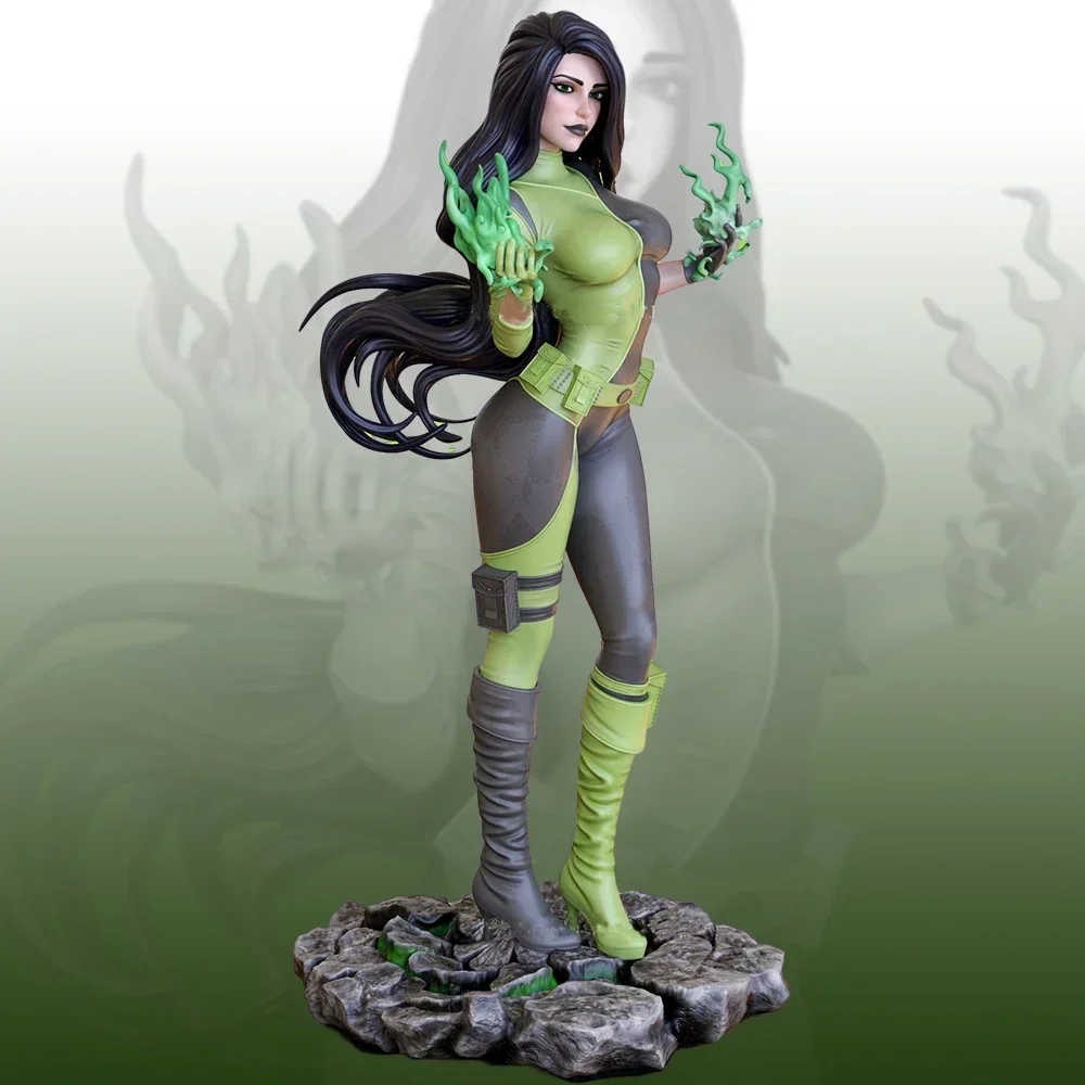 1:24 Scale Shadow Villain Resin Figure Kit | Unpainted | Animated Anti-Hero Style | DIY Custom Model A447