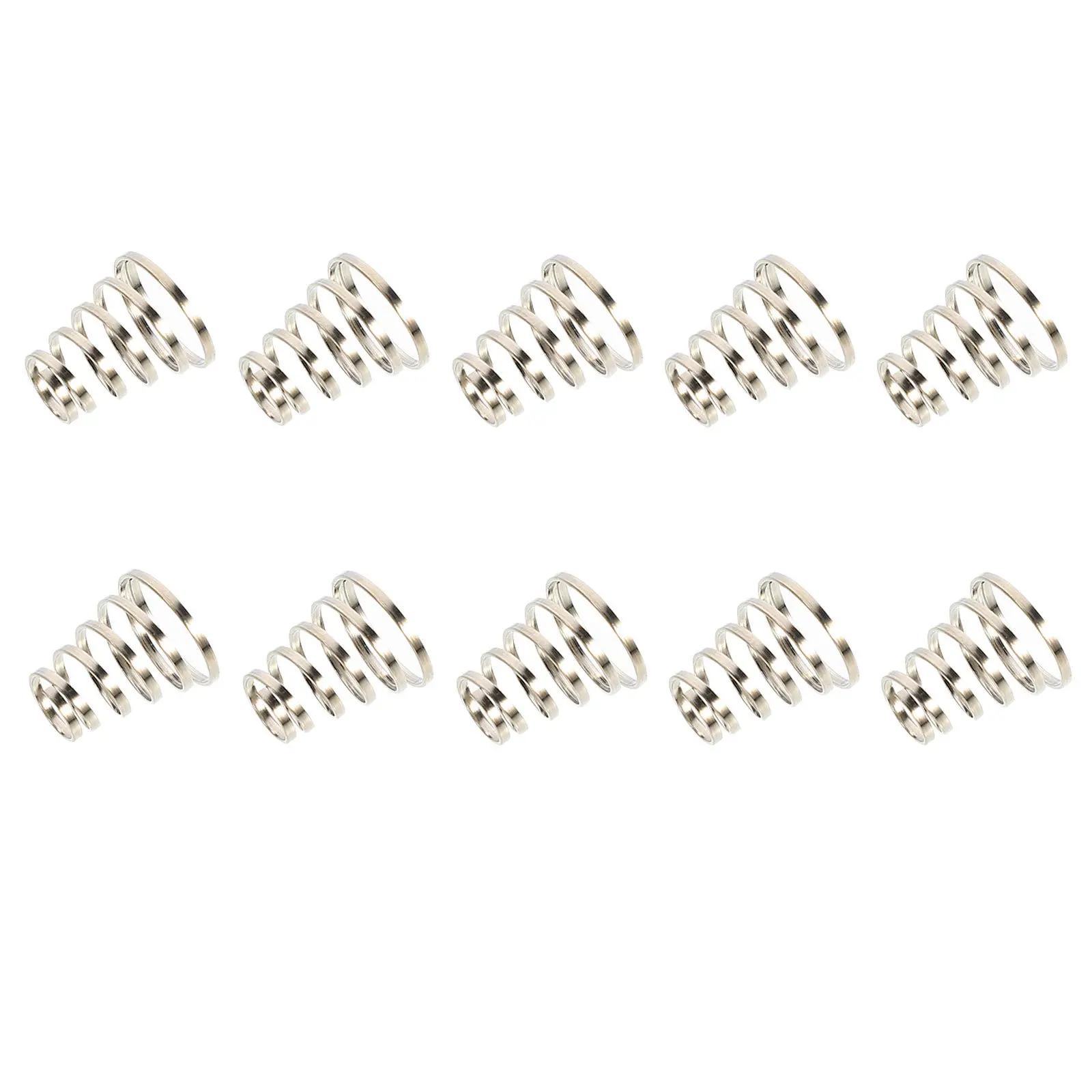 

10Pcs Bike Wheel Skewer Spring Professional Quick Release Hub Spring for Mountain Bike Axle Fixed Rod Reliable Anti-Loosening