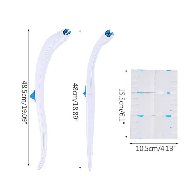 Household Non-Dead-End Toilet Brush Dissolvable Disposable Self-Contained Cleaner Replacement Brush Head Bathroom Washing Tools