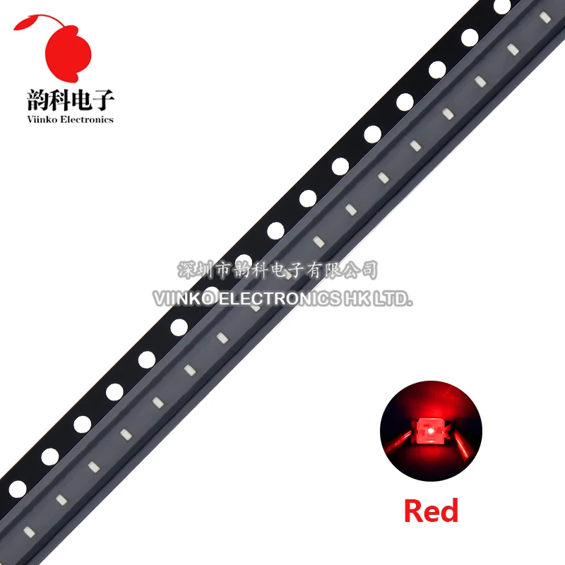 100pcs 0402 SMD LED White Red Blue Yellow Green Orange Warm White RGB Light Emitting Diode