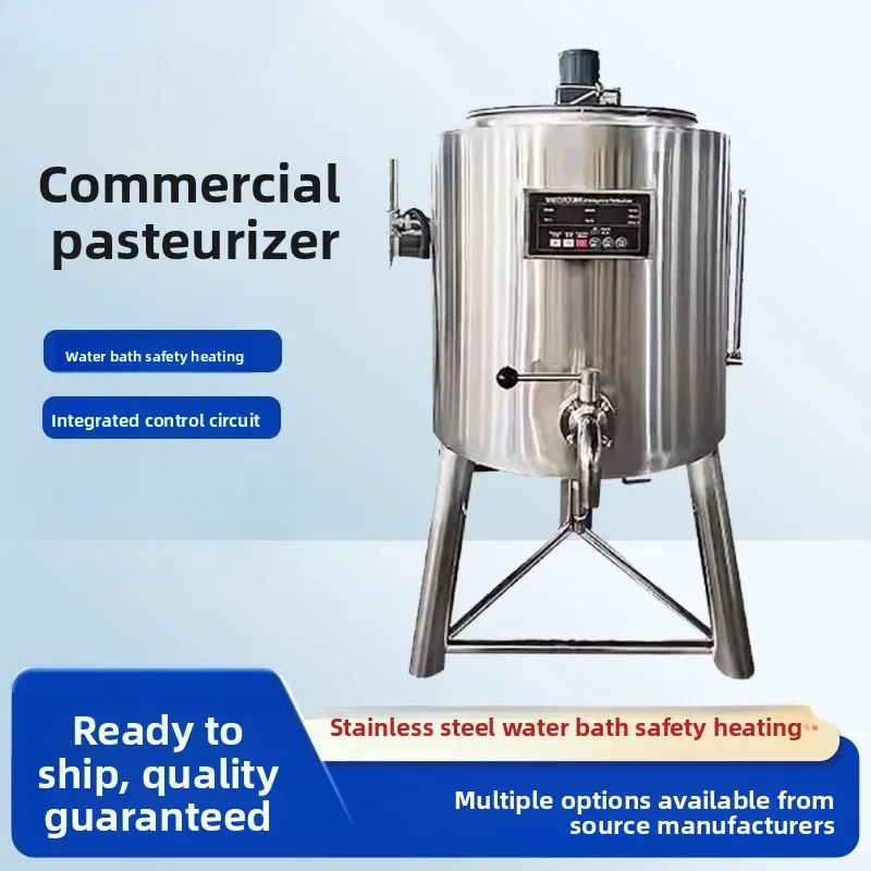 Pure Bovine Alpaca Milk Sterilization Equipment Stainless Steel Small Sterilization Pot, Pasteurization Tank