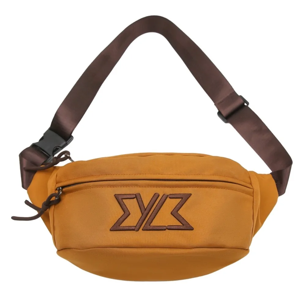 ポータブルカジュアル男性チェストバッグ調節可能なストラップ大容量ナイロンウエストバッグ多機能ジッパー男性クロスボディバッグ女性