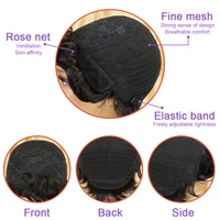 6-Inch Remy Human Hair Pixie Curly Wave Wig with Bangs | 150% Density Full Machine Made Wig, Easy To Wear for Daily Use & Partie 6