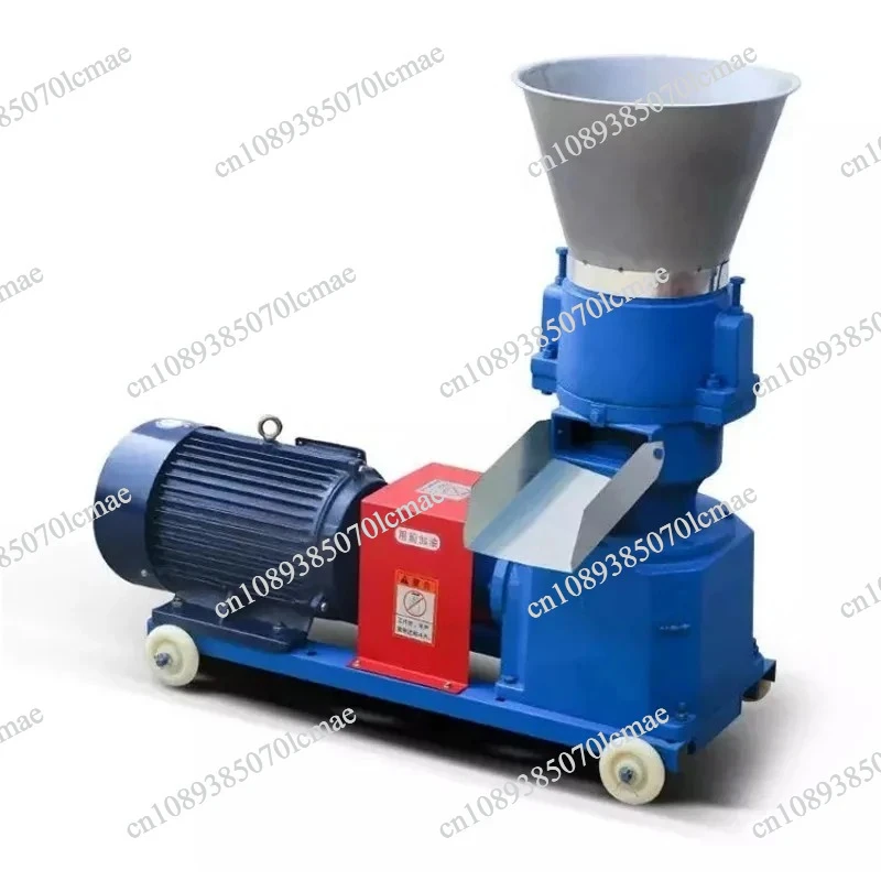 Mini Wood Poultry Chicken Fish Pig Goat Cattle Cat Animal Pellet Manufacturing Pelletizer Feed Processor